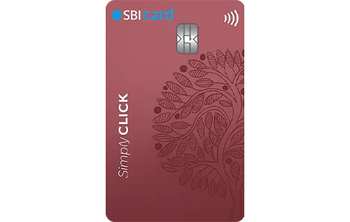 SBI SimplyCLICK Credit Card Credit Card