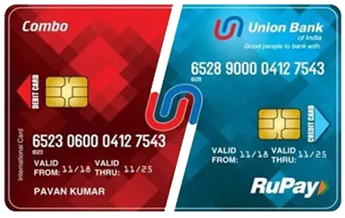 Union Bank RuPay Combo Debit Cum Credit Card Credit Card