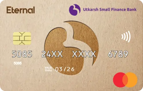 Utkarsh Small Finance Bank Eternal Credit Card