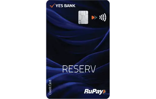 YES Bank RESERV Credit Card Credit Card